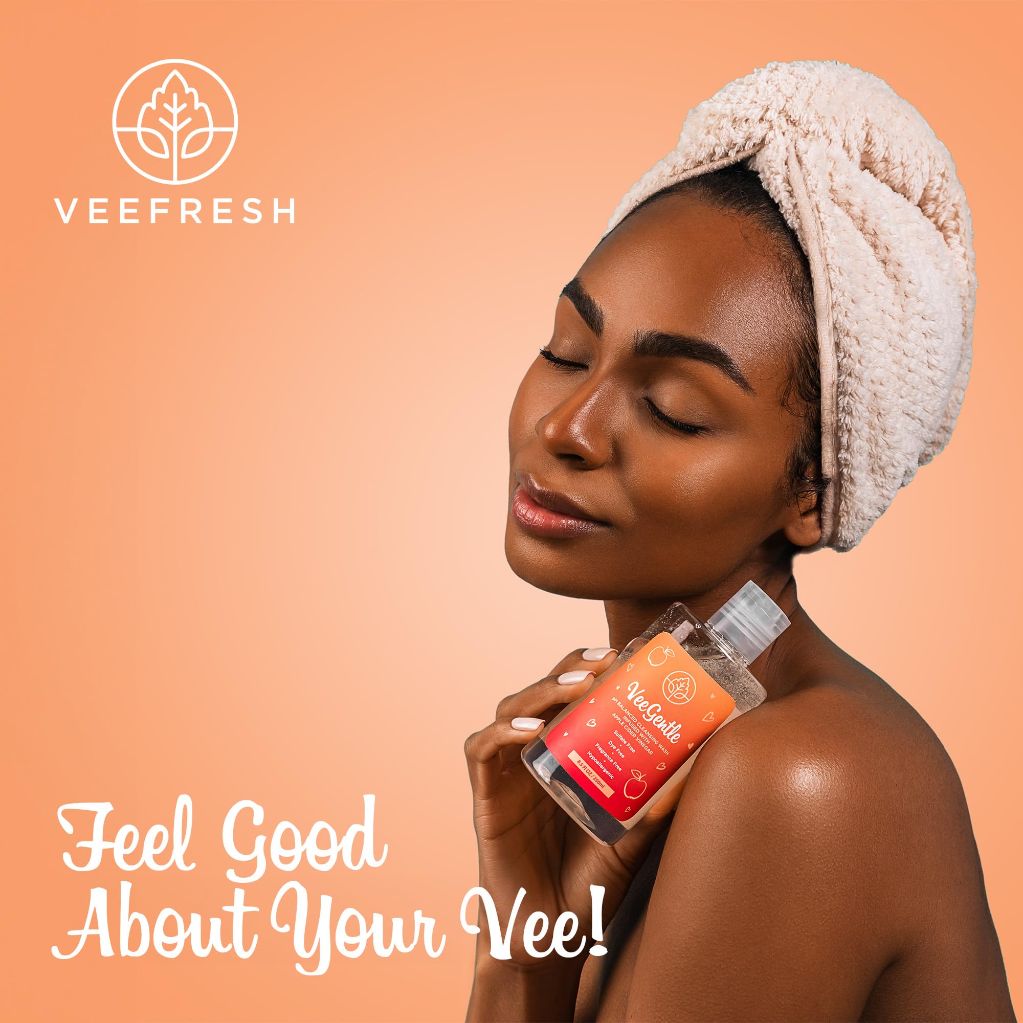 VeeFresh VeeGentle textura en gel compacta que hidrata suavemente