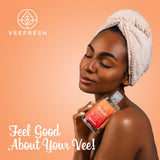 VeeFresh VeeGentle textura en gel compacta que hidrata suavemente