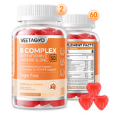 VEETAGYO frasco frontal mostrando 120 gomitas y etiqueta clara