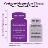 VEETAGYO etiqueta con lista de ingredientes y cofactores para soporte mineral