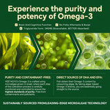 VEETAGYO detalle del núcleo gel que contiene omega‑3 concentrado