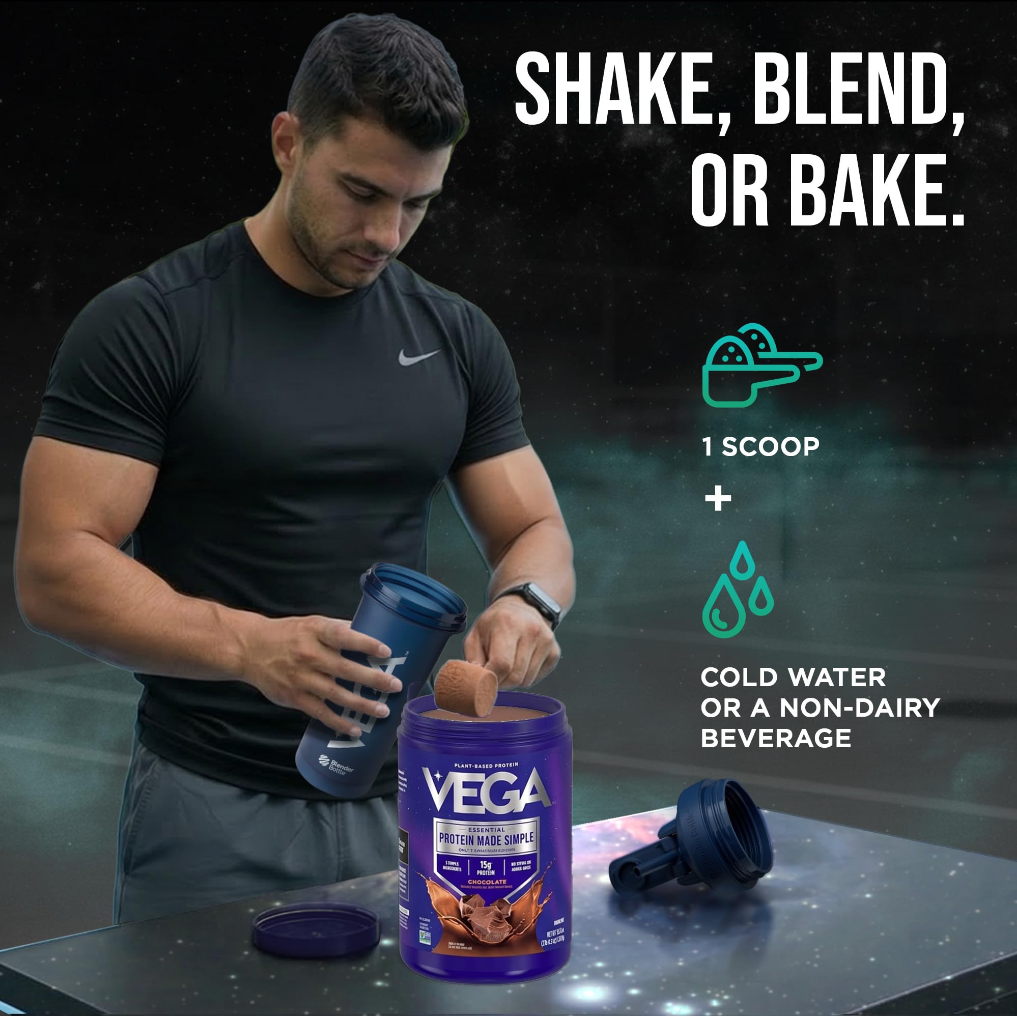 Vega bote colocado en despensa, almacenamiento conveniente y compacto