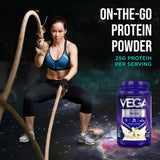Vega bowl proteico con frutas, idea de uso en desayuno nutritivo