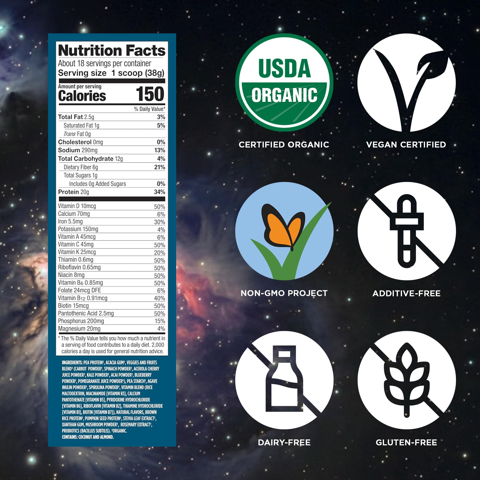 Vega disolución en vaso sin grumos para preparación rápida