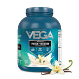 Vega envase frontal mostrando la marca y beneficio nutricional