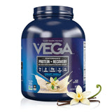 Vega envase frontal mostrando 45 raciones y beneficio de proteína vegetal