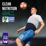 Vega etiqueta nutricional detalle mostrando información de proteínas