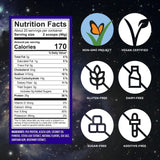 Vega ingredientes centrados en proteína de guisante no transgénica