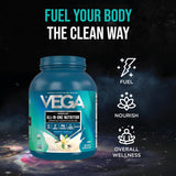 Vega mezcla con superalimentos y greens para nutrición completa