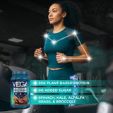 Vega cucharada de producto lista para mezclar y aportar 20g de proteína