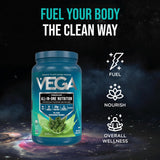 Vega batido mezclado con bebida vegetal, opción cremosa saludable