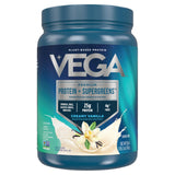 Vega empaque frontal mostrando etiqueta y beneficios visibles