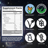 Vega etiqueta nutricional visible para verificar macros y creatina