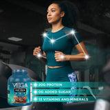 Vega polvo en primer plano con textura suave para mezcla homogénea