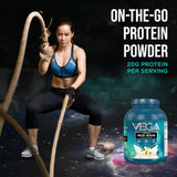 Vega smoothie con frutas demostrando uso en recetas nutritivas