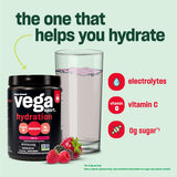 Vega Sport en botella deportiva durante entrenamiento, reabastece electrolitos