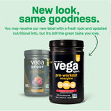 Vega Sport etiqueta con certificaciones B Corp y Non-GMO para confianza