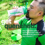 Vega Sport etiqueta con ingredientes y extracto de acerola, aporta vitamina C