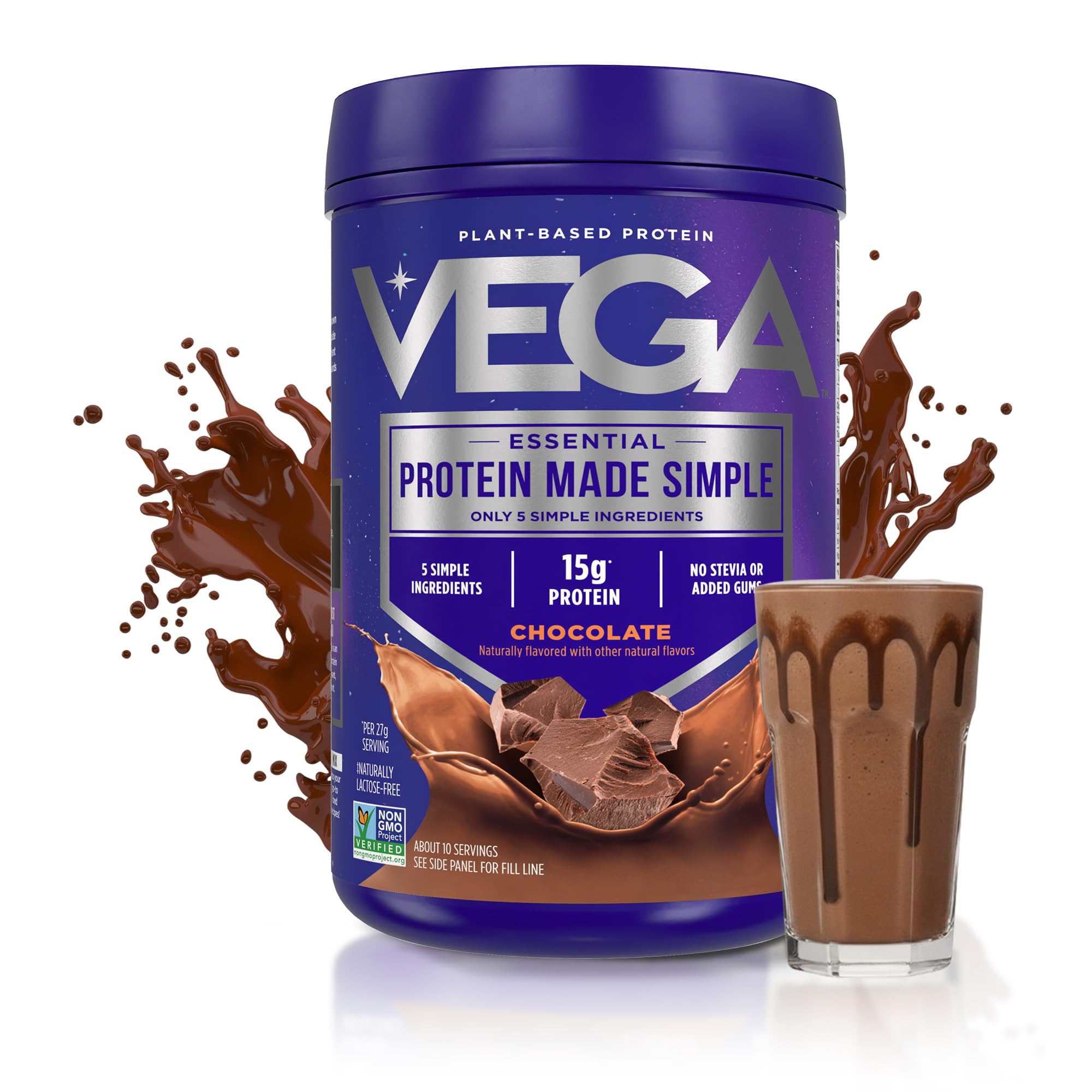 Vega textura del polvo cerca que destaca mezclado sin grumos