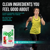 Vega smoothie bowl preparado con el polvo, opción para desayunos saludables