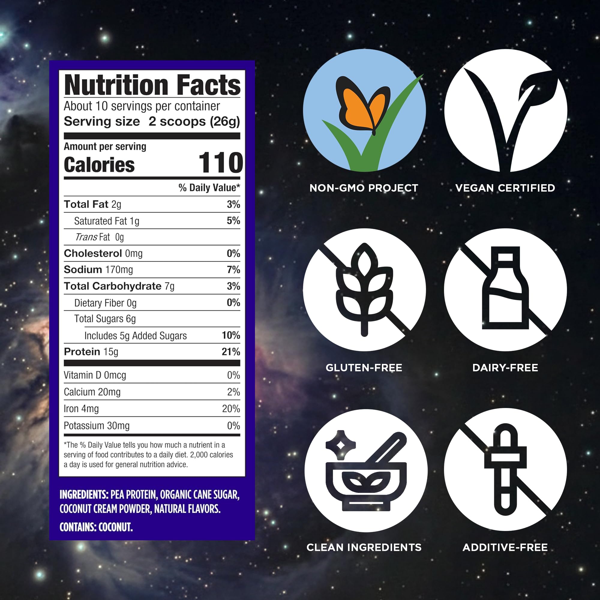 Vega envase en mano para comparar tamaño y llevar como complemento diario