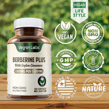 Vegan Labs comparación de frasco con regla para apreciar tamaño