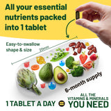 Vegan Vitality etiqueta con ingredientes y beneficios claros y verificables