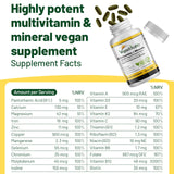 Vegan Vitality tabletas junto a fruta y vaso, integradas en rutina diaria