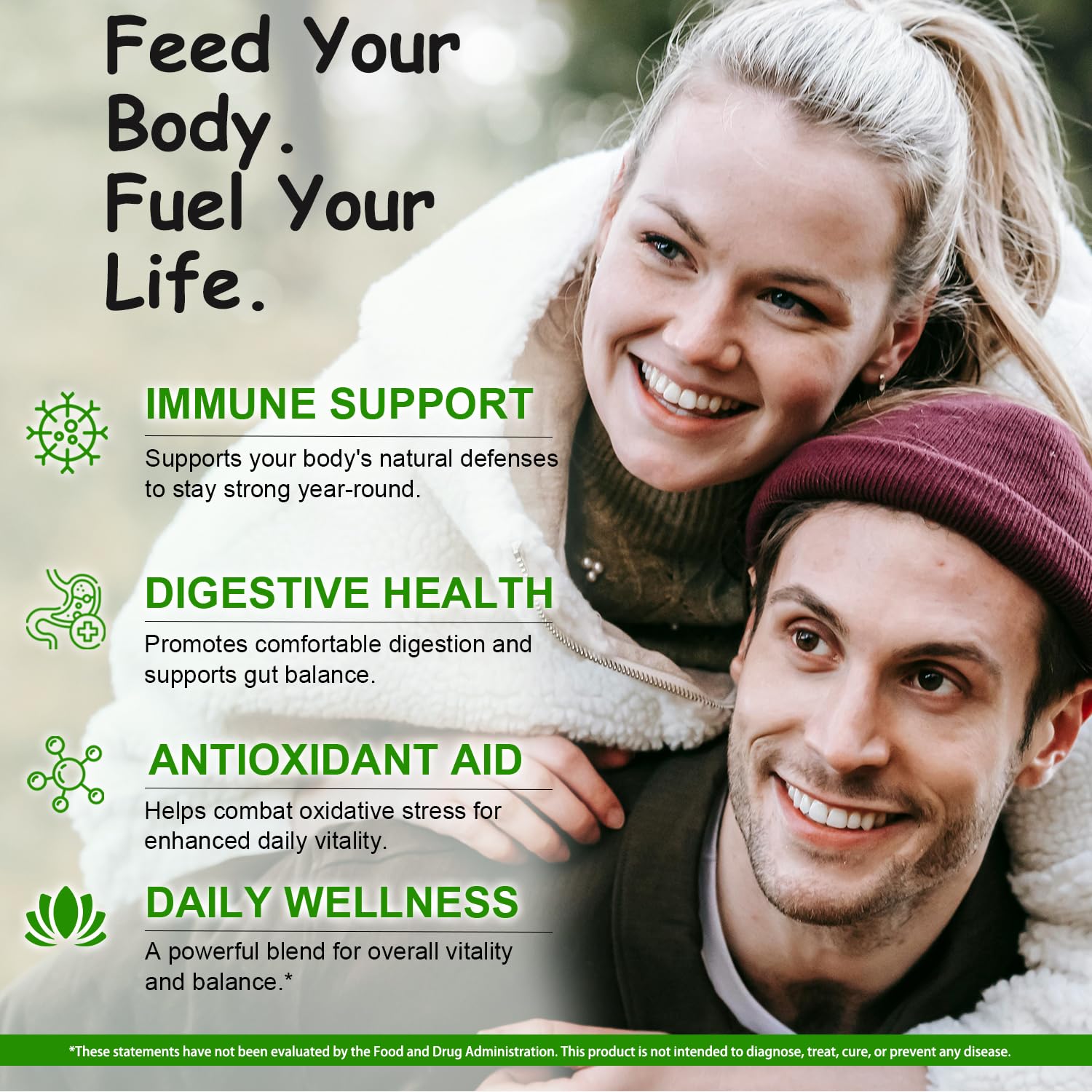 VEGEPOWER etiqueta cercana con ingredientes estandarizados y claridad