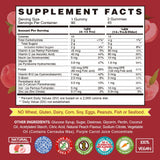VEGEPOWER primer plano de textura de gominola mostrando suavidad masticable