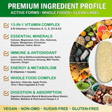 VEGEPOWER montones de frutas y verduras orgánicas usadas como fuente