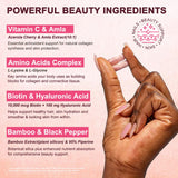 VEGEPOWER etiqueta con lista de ingredientes y beneficios claros