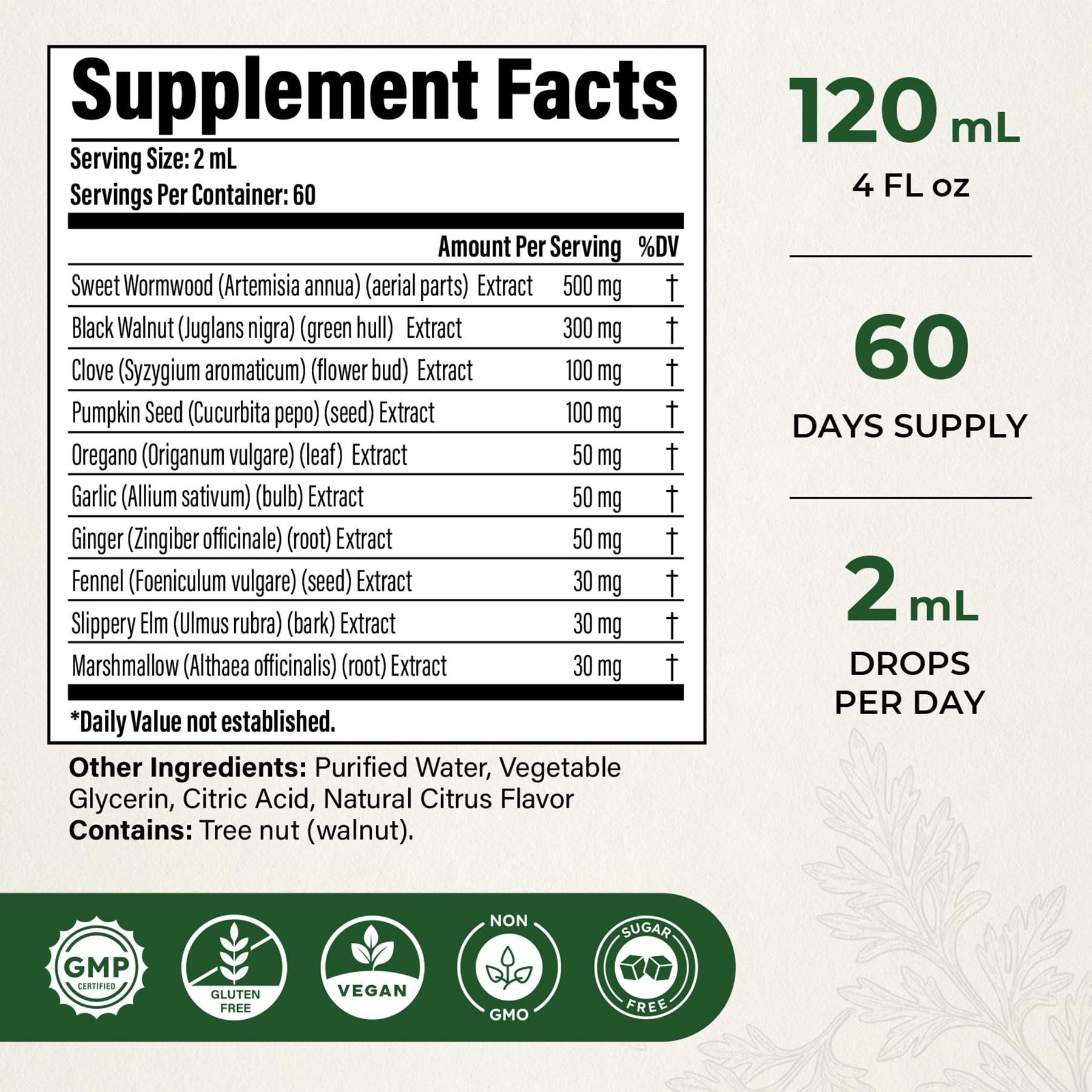 VEGETUSMAX etiqueta con lista de ingredientes, claridad sobre composición