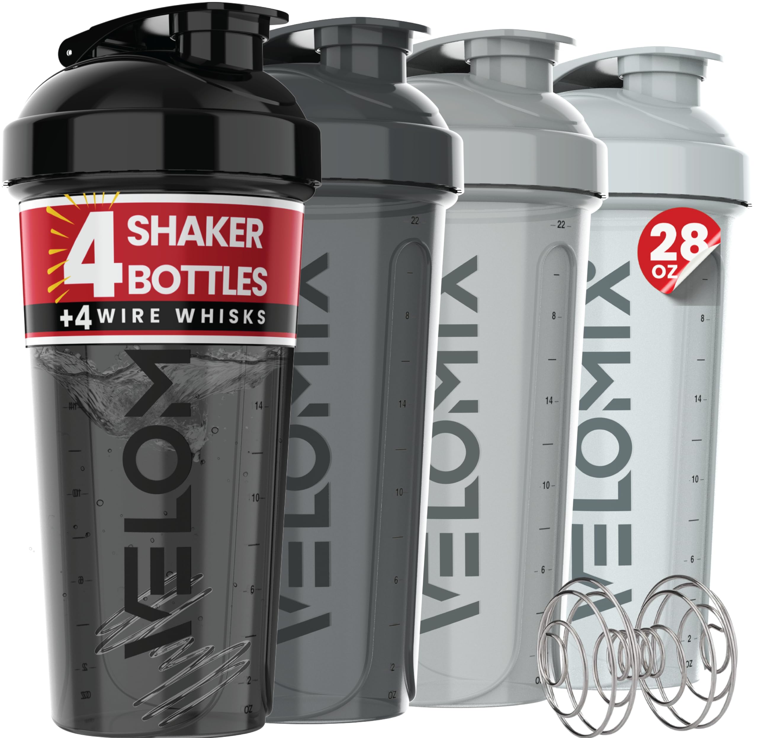 VELOMIX vista frontal del envase, diseño hermético y práctico