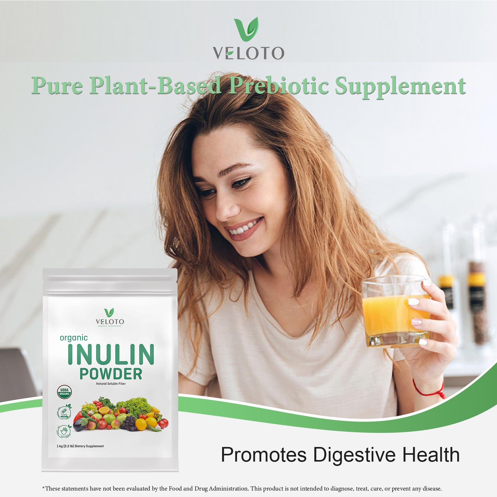 VELOTO etiqueta nutricional corregida, información clara sobre fibra