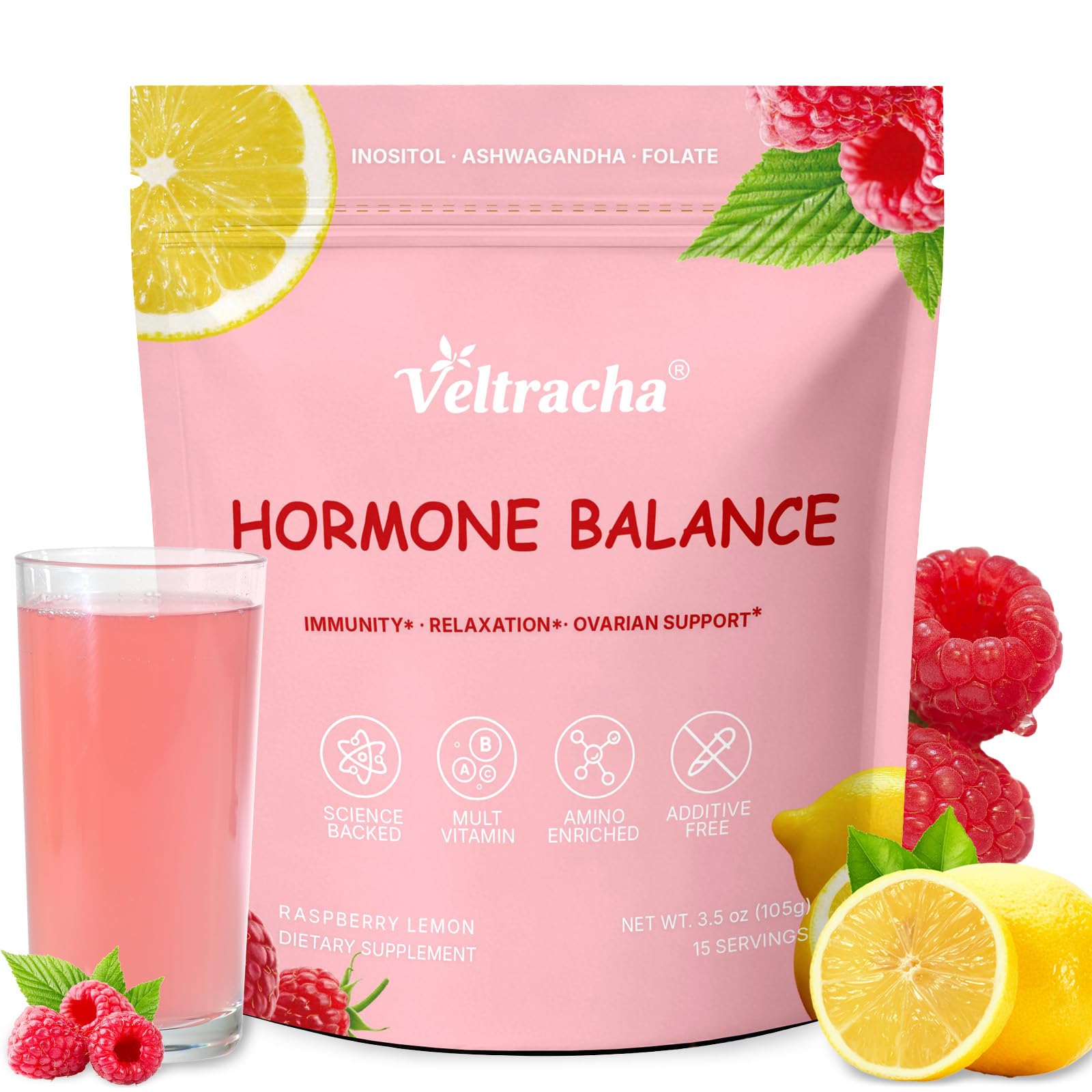 Veltracha producto frontal con etiqueta clara y beneficio nutricional visible