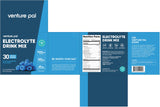 Venture Pal comparación de tamaño con una botella, formato compacto y ligero