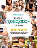 Venture Pal detalle de menta indicando frescor y confort al aplicar la loción