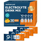Venture Pal frente del empaque mostrando 30 sobres, hidratación portátil