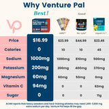 Venture Pal sobre abierto con polvo listo para mezclar, práctico para llevar