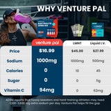 Venture Pal sobre abierto con polvo fino visible y aspecto sin azúcares