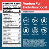 Venture Pal sobre disolviéndose en agua para hidratación instantánea