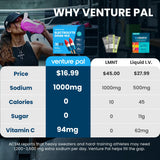 Venture Pal primer plano del polvo para apreciar textura y solubilidad
