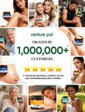 Venture Pal ambiente relajado con pies sobre almohada, sensación refrescante