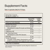 VERACITY SELFCARE etiqueta nutricional y lista de ingredientes verificados