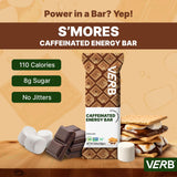 Verb paquete de 16 barras S'mores ideal para almacenamiento prolongado