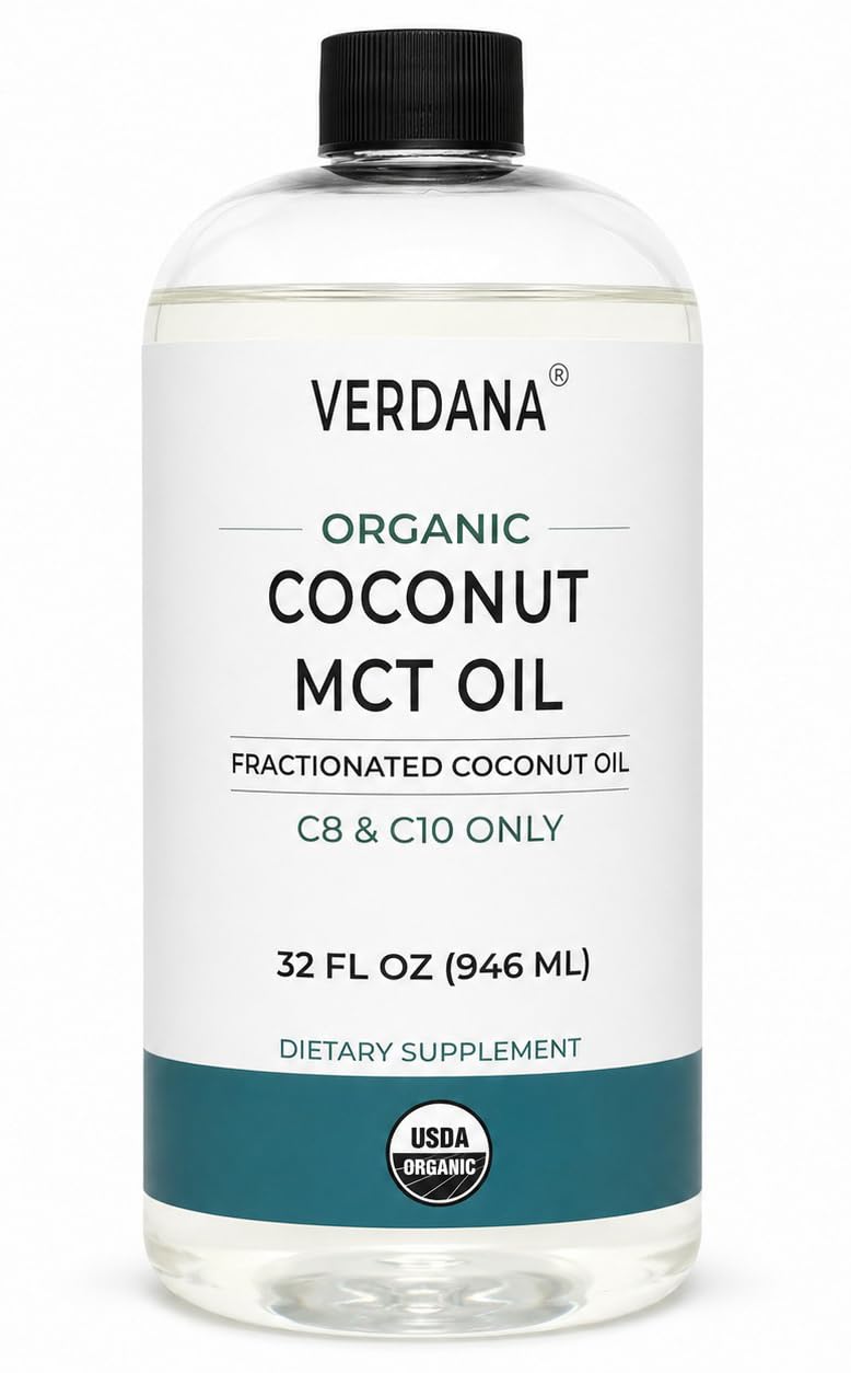Verdana frasco frontal 32 fl oz mostrando etiqueta y tamaño