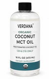 Botella Verdana 16 fl oz frontal mostrando marca y tamaño, ideal para uso diario