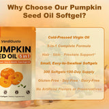 VerdiGusto selección de ingredientes: calabaza, saw palmetto y semillas