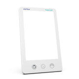 Verilux HappyLight Luxe vista frontal con luz intensa y diseño delgado